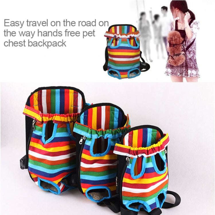 Front Pet Carrier Dog Backpack Bag, SizeL