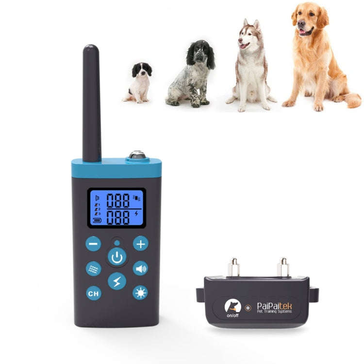 Automatic Anti Barking Collar Pet Training Control System + Electric Shock PU Leather Collar for ...