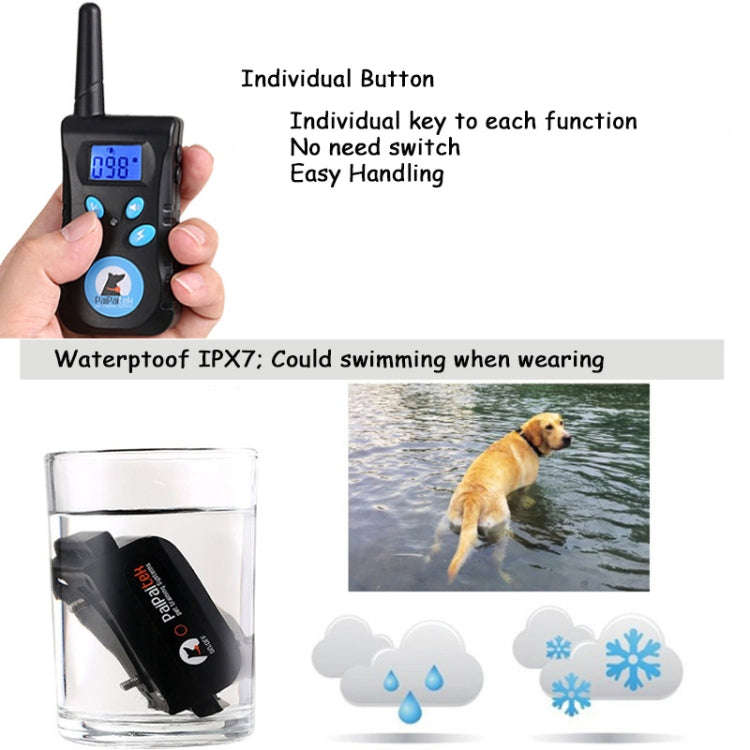 Automatic Anti Barking Collar Pet Training Control System + Electric Shock PU Leather Collar for ...