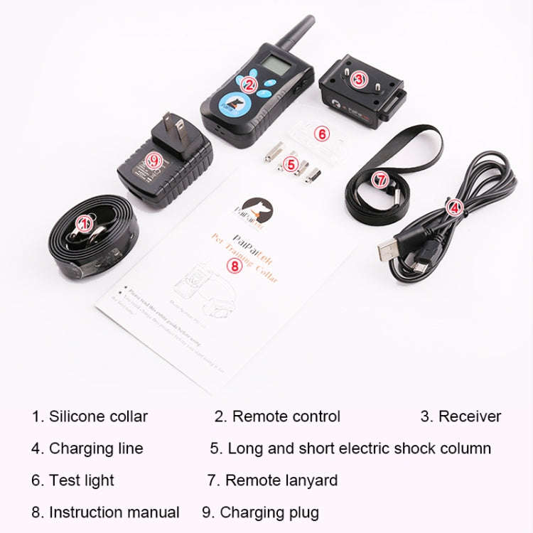 Automatic Anti Barking Collar Pet Training Control System + Electric Shock PU Leather Collar for ...