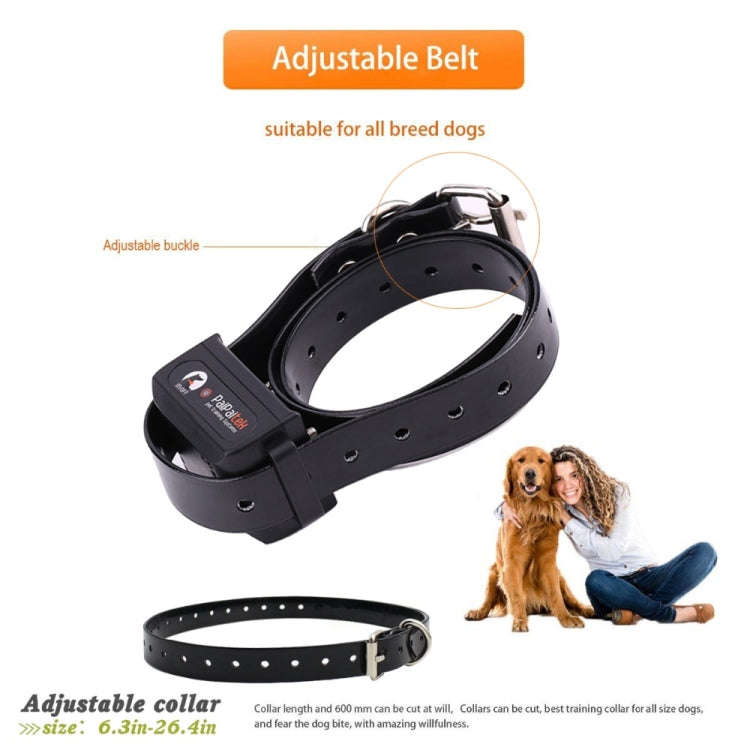 Automatic Anti Barking Collar Pet Training Control System + Electric Shock PU Leather Collar for ...