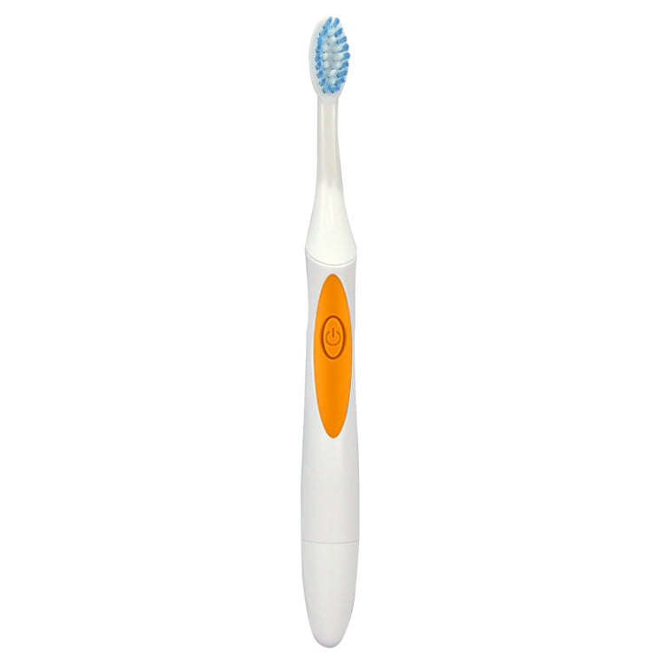 QYG Q2 IPX7 Waterproof Battery Powered Electric Sonic Toothbrush(Orange)