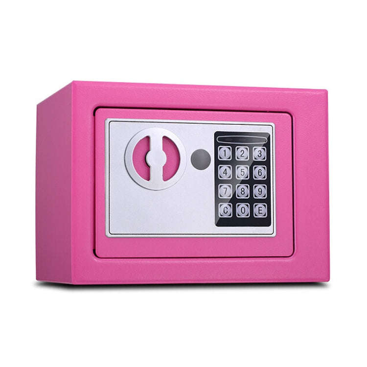 17E Home Mini Electronic Security Lock Box Wall Cabinet Safety Box without Coin-operated Function...