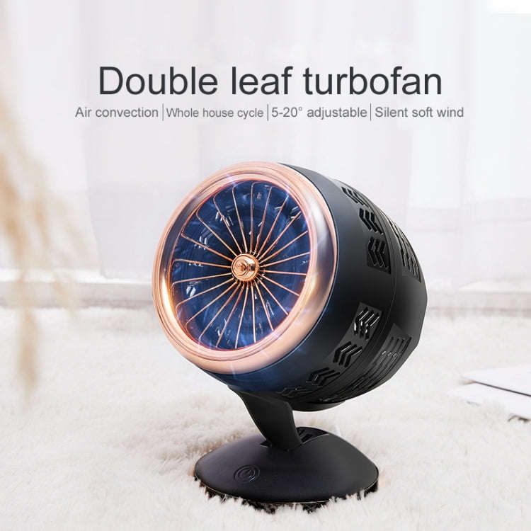 Portable Adjustable Mini USB Charging Air Convection Cycle Desktop Electric Fan Air Cooler, Suppo...