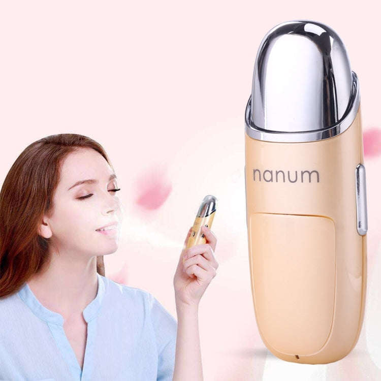 Nanum Facial Beauty Hydrating Massager Mini Skin Care Water Spraying Misting Humidifier / Automat...