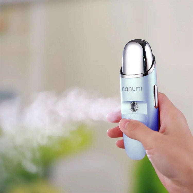 Nanum Facial Beauty Hydrating Massager Mini Skin Care Water Spraying Misting Humidifier / Automat...