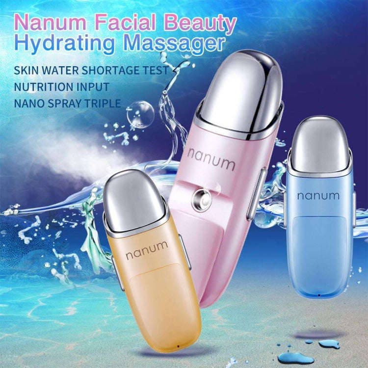 Nanum Facial Beauty Hydrating Massager Mini Skin Care Water Spraying Misting Humidifier / Automat...