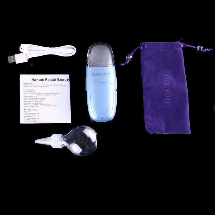 Nanum Facial Beauty Hydrating Massager Mini Skin Care Water Spraying Misting Humidifier / Automat...