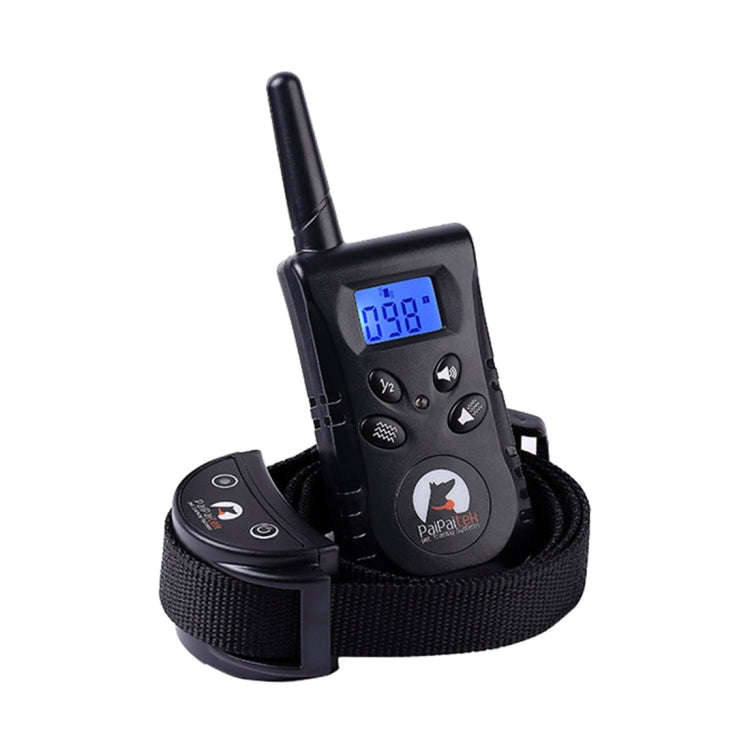 PD520V Automatic Anti Barking Collar Pet Training Control System for Dogs(Black)