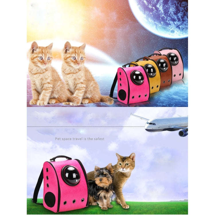 Space Capsule Carrier Breathable Pet Backpack Travel Portable Pet Bag for Cat / Dog and Other Pet...