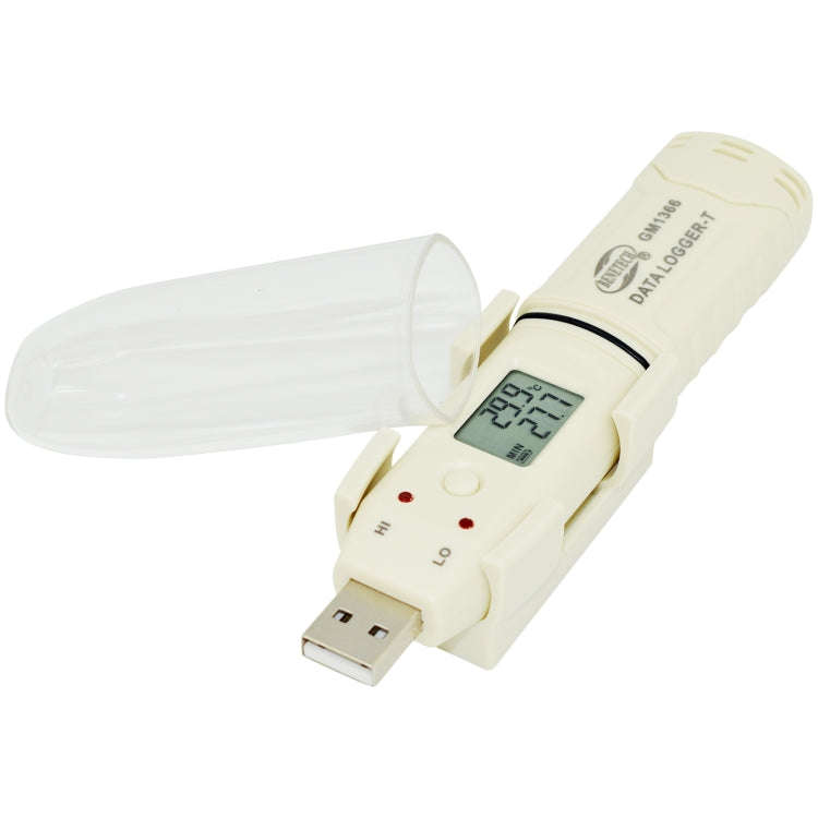 BENETECH GM1366 USB Digital Temperature and Humidity Recorder Meter with Alarm