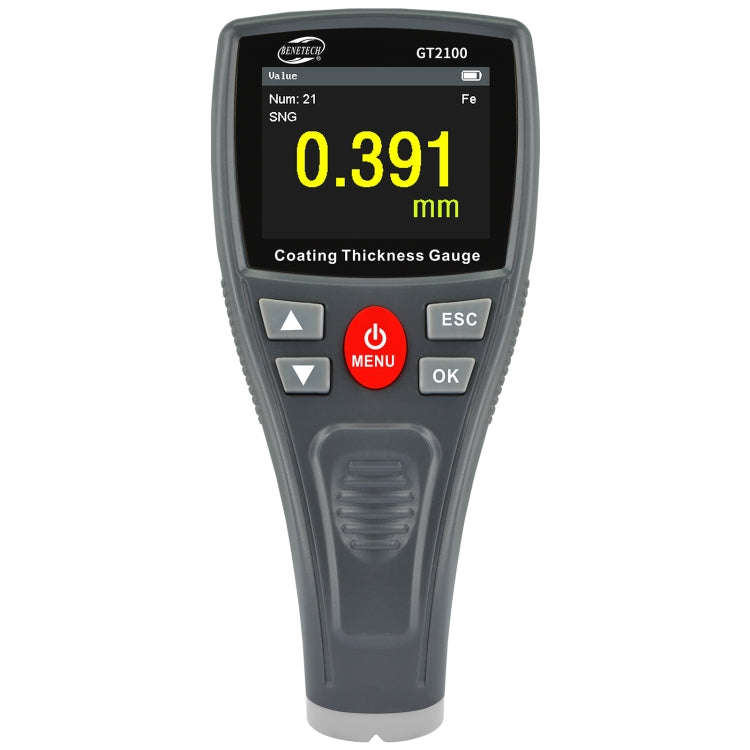 BENETECH GT2100 Digital Anemometer Coating Thickness Gauge Color Screen Car Paint Thickness Teste...