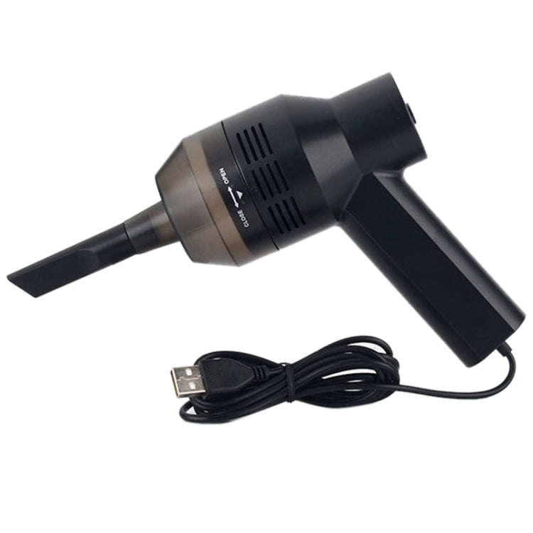 HK-6019A 3.5W Portable USB Powerful Suction Cleaner Computer Keyboard Brush Nozzle Dust Collector...
