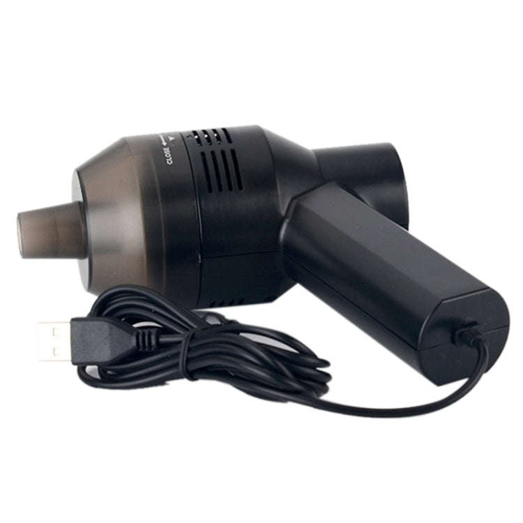 HK-6019A 3.5W Portable USB Powerful Suction Cleaner Computer Keyboard Brush Nozzle Dust Collector...