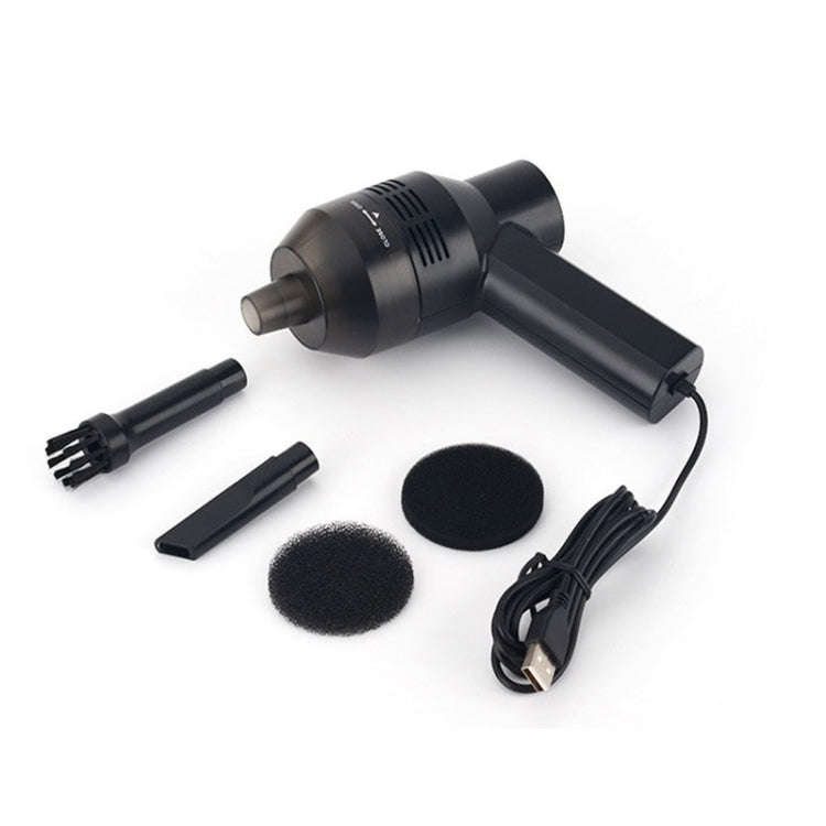 HK-6019A 3.5W Portable USB Powerful Suction Cleaner Computer Keyboard Brush Nozzle Dust Collector...