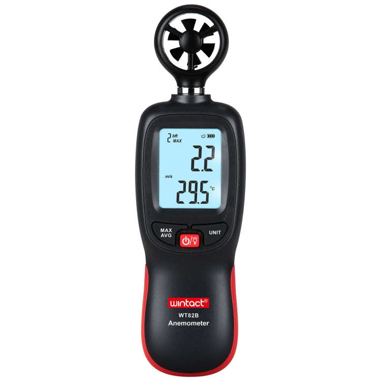 Wintact WT82B Bluetooth Wind Anemometer Data Logger Air Velocity Meter