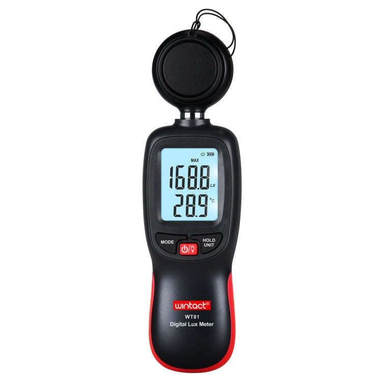 Wintact WT81 Digital Light Lux Meter for Factory / School / House Various Occasion, Range: 0-200,...