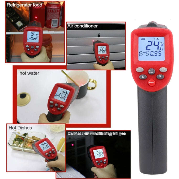 Wintact WT700 -50 Degree C~750 Degree C Handheld Portable Outdoor Non-contact Digital Infrared Th...