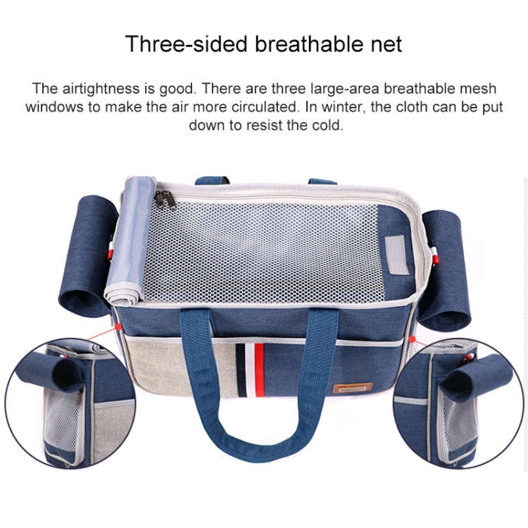 DODOPET Outdoor Portable Oxford Cloth Cat Dog Pet Carrier Bag Handbag Shoulder Bag, Size: 43 x 19...