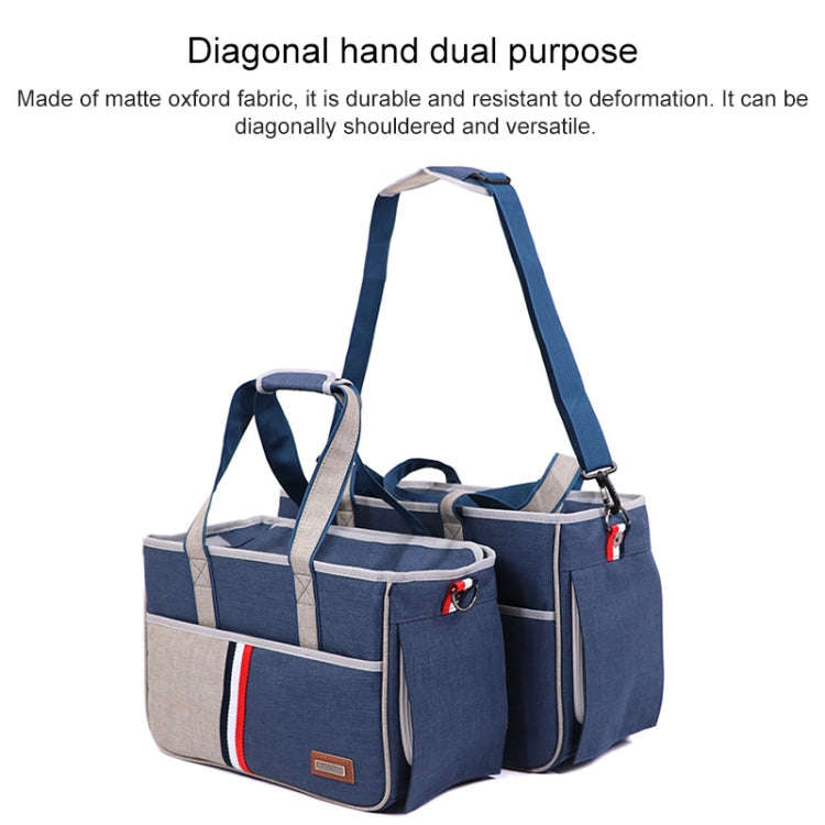 DODOPET Outdoor Portable Oxford Cloth Cat Dog Pet Carrier Bag Handbag Shoulder Bag, Size: 43 x 19...