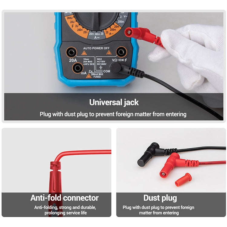 5 PCS CAT III 1000V 20A Multimeter Test Leads Probes