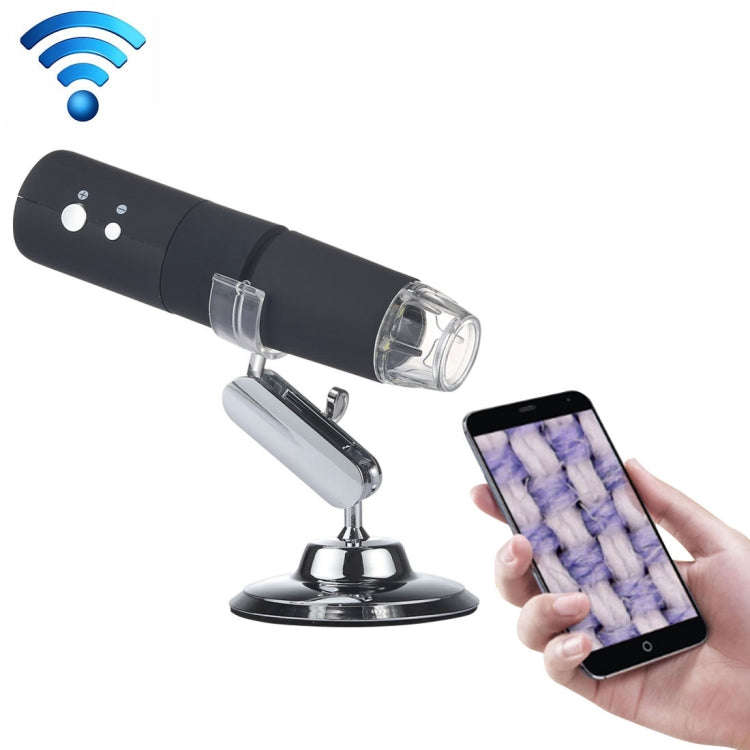 50X~1000X Magnifier HD Image Sensor 1920x1080P USB WiFi Digital Microscope with 8 LED & Professio...