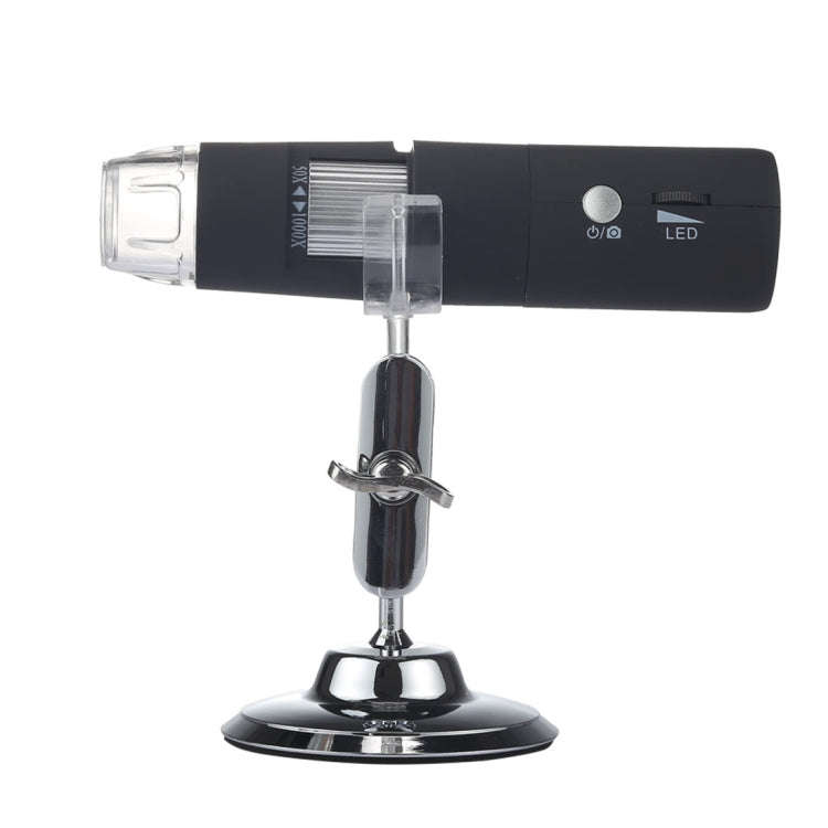 50X~1000X Magnifier HD Image Sensor 1920x1080P USB WiFi Digital Microscope with 8 LED & Professio...