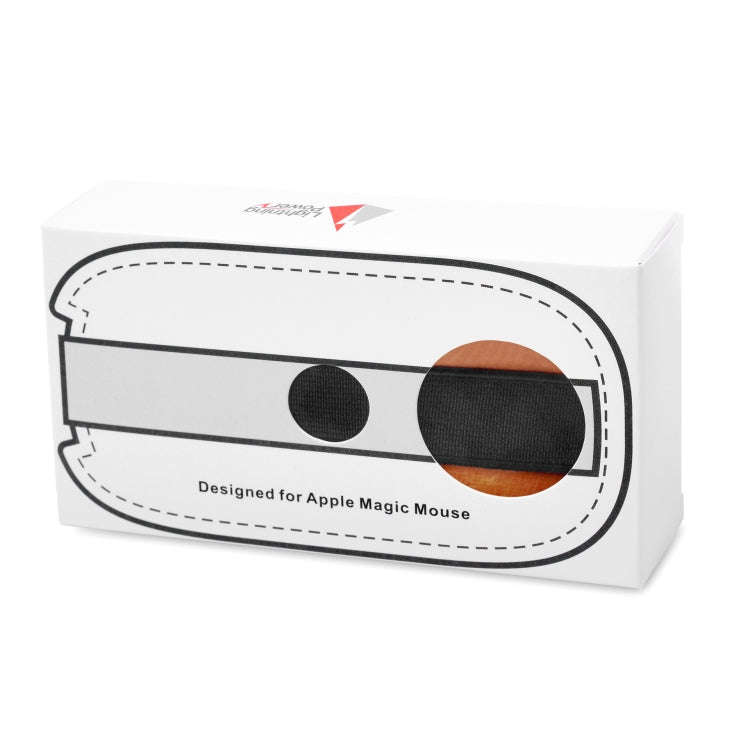 European Style Elastic PU Leather Fur Felt Mouse Storage Bag for Apple Magic Mouse 2