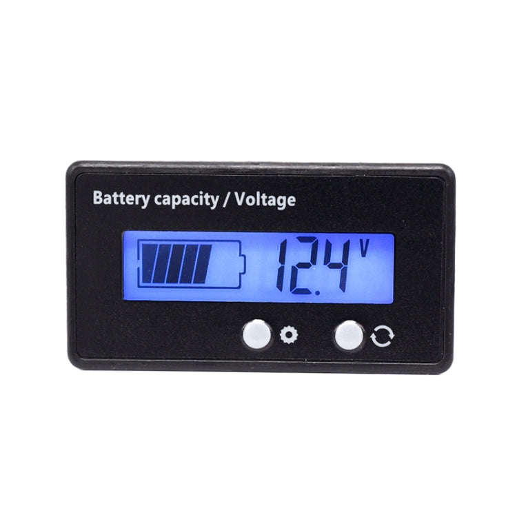 H6133 12V-84V Lead-acid Battery Voltage Tester Percentage Voltmeter Gauge Lithium Battery Status ...