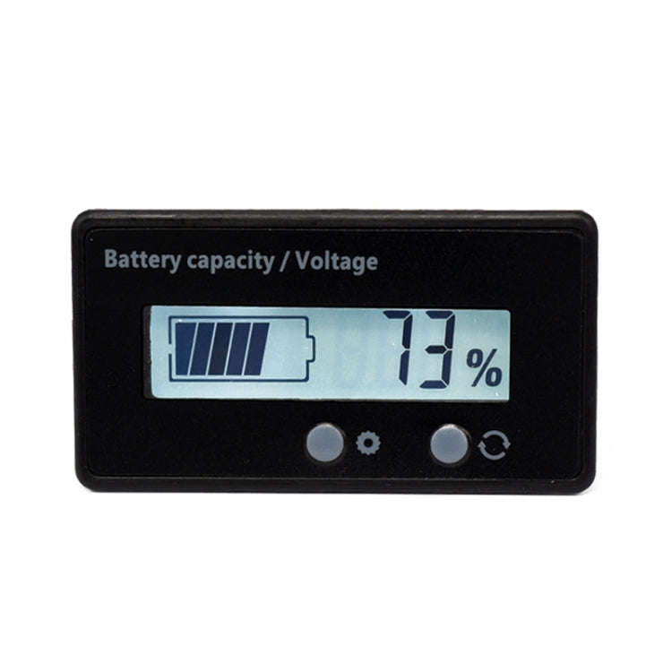 H6133 12V-84V Lead-acid Battery Voltage Tester Percentage Voltmeter Gauge Lithium Battery Status ...