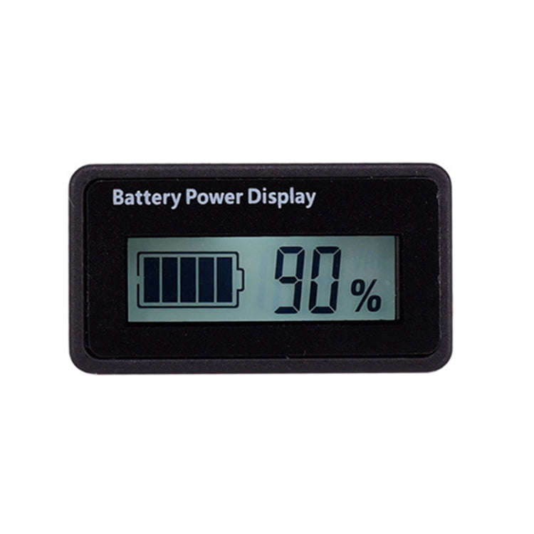 H5 12V-48V Lead-acid Battery Voltage Tester Percentage Voltmeter Gauge Lithium Battery Status Mon...