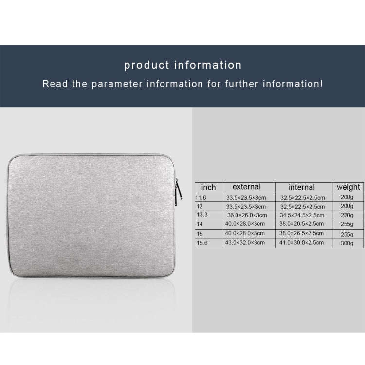 For 13.3 inch and Below Universal Wearable Oxford Cloth Soft Business Inner Package Laptop Tablet...