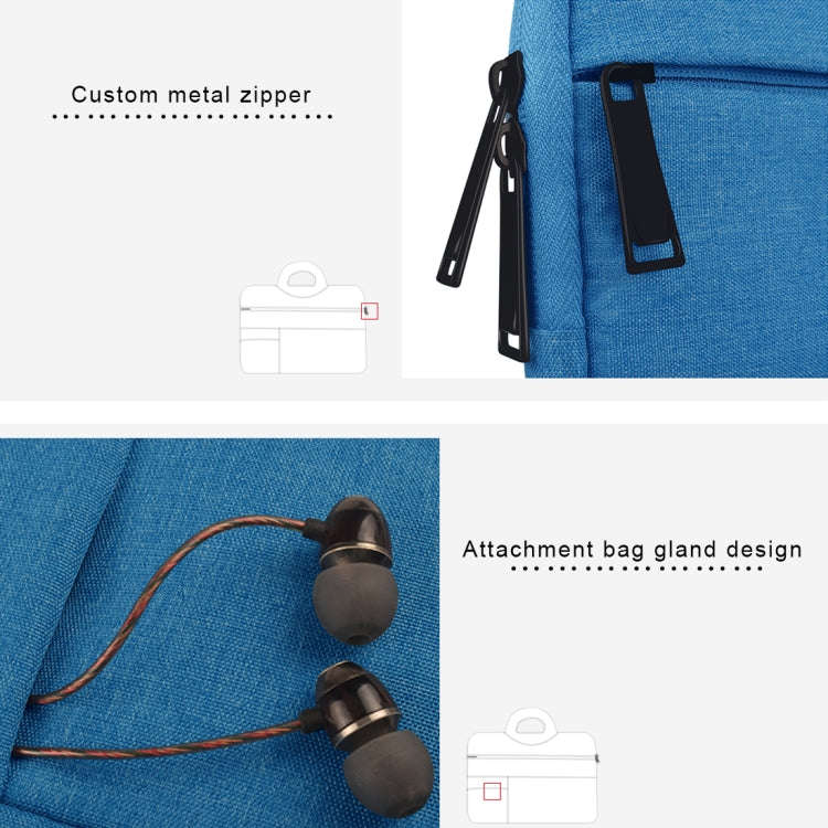 Universal Multiple Pockets Wearable Oxford Cloth Soft Portable Leisurely Handle Laptop Tablet Bag...