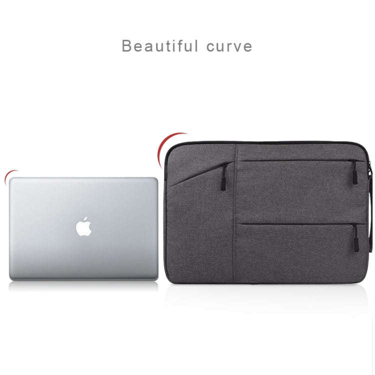 Universal Multiple Pockets Wearable Oxford Cloth Soft Portable Simple Business Laptop Tablet Bag,...