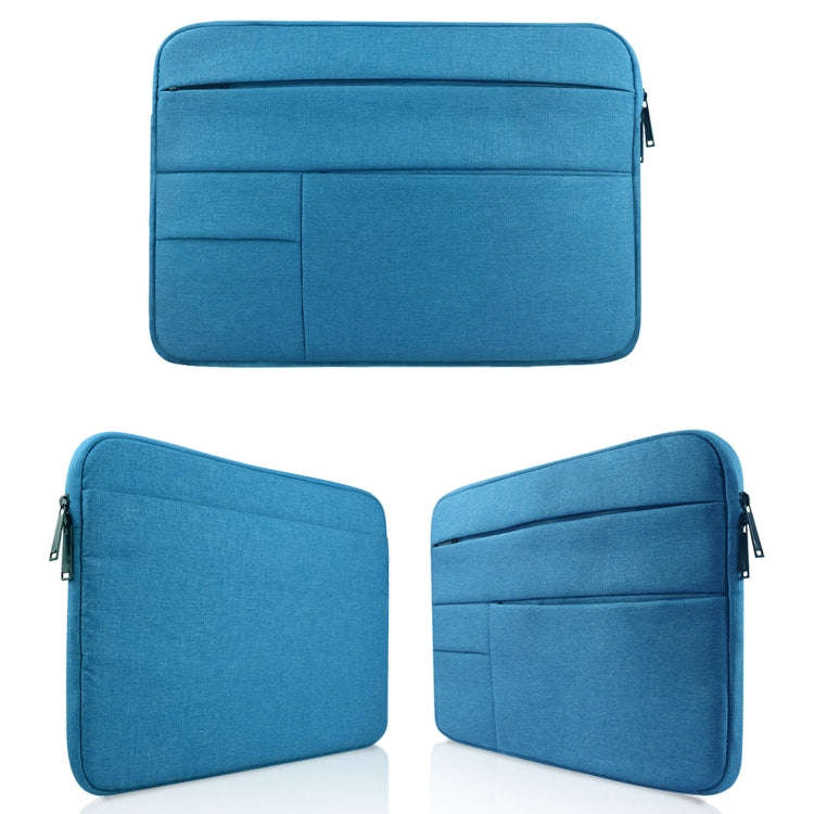 Universal Multiple Pockets Wearable Oxford Cloth Soft Portable Leisurely Laptop Tablet Bag, For 1...