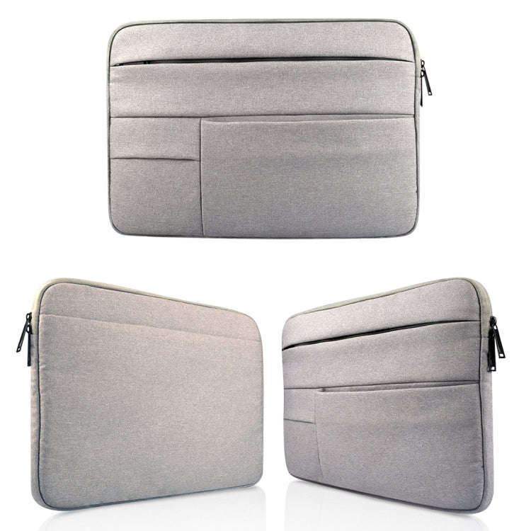 Universal Multiple Pockets Wearable Oxford Cloth Soft Portable Leisurely Laptop Tablet Bag, For 1...
