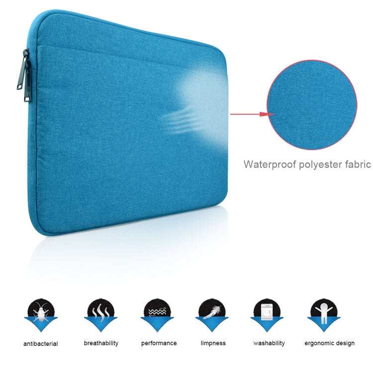 Universal Multiple Pockets Wearable Oxford Cloth Soft Portable Leisurely Laptop Tablet Bag, For 1...