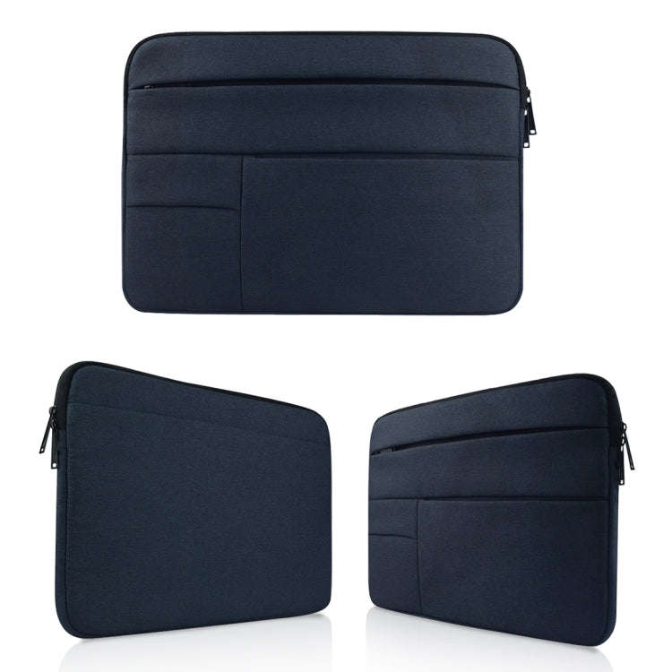 Universal Multiple Pockets Wearable Oxford Cloth Soft Portable Leisurely Laptop Tablet Bag, For 1...