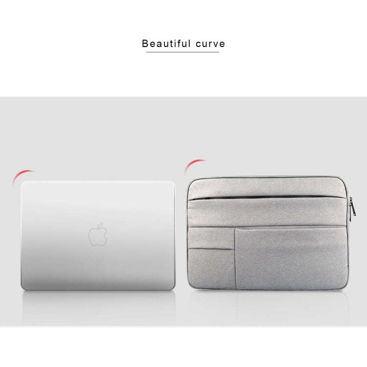Universal Multiple Pockets Wearable Oxford Cloth Soft Portable Leisurely Laptop Tablet Bag, For 1...