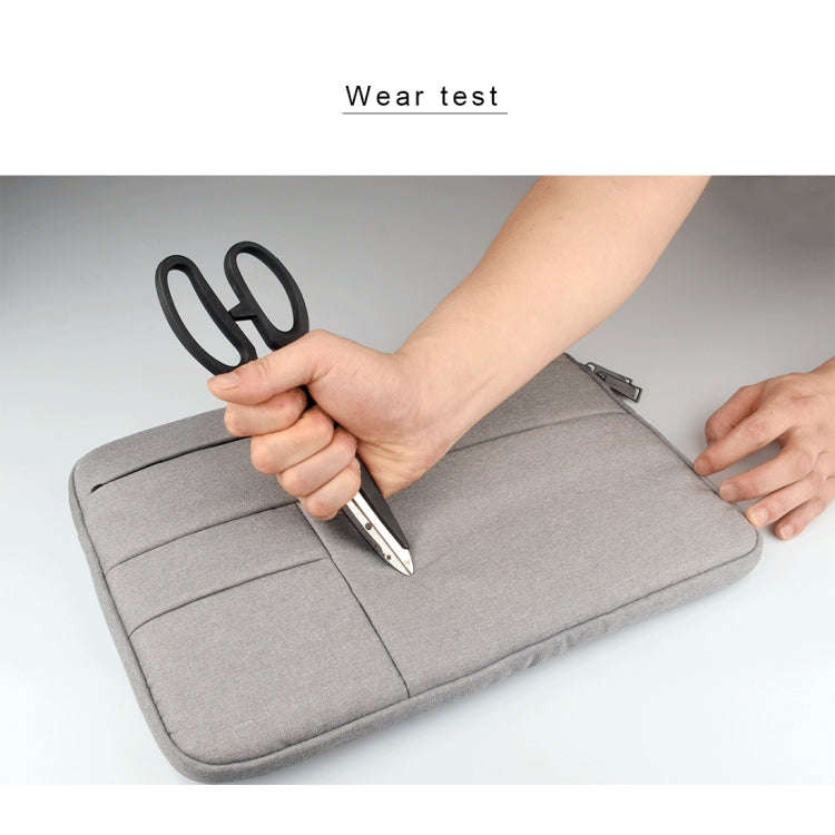 Universal Multiple Pockets Wearable Oxford Cloth Soft Portable Leisurely Laptop Tablet Bag, For 1...