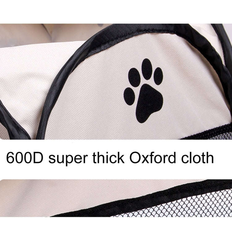 Fashion Oxford Cloth Waterproof Dog Tent Foldable Octagonal Outdoor Pet Fence, M, Size: 91 x 91 x...