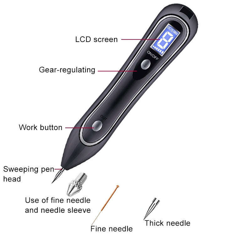 SONGSUN X2 Professional Portable Skin Spot Tattoo Freckle Removal Machine Mole Dot Removing Laser...