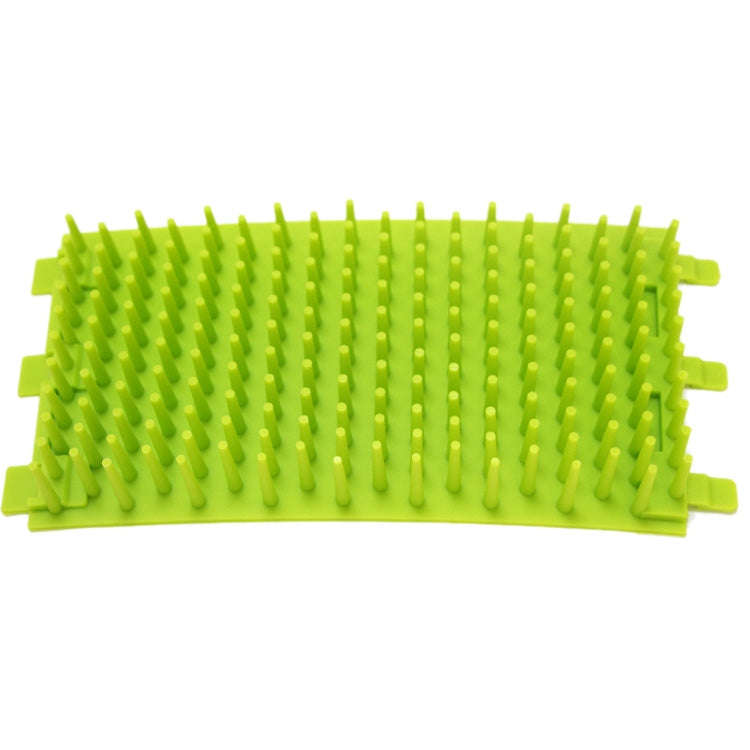 Pet Antiseptic Products Silicone Wash Feet Cleaning Cup Size: L(Green)
