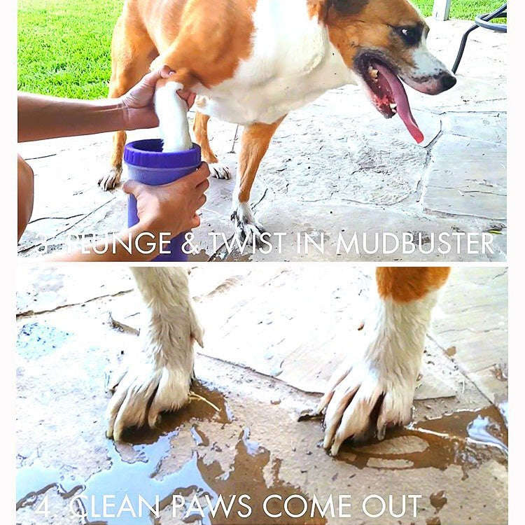 Pet Antiseptic Products Silicone Wash Feet Cleaning Cup Size: L(Green)