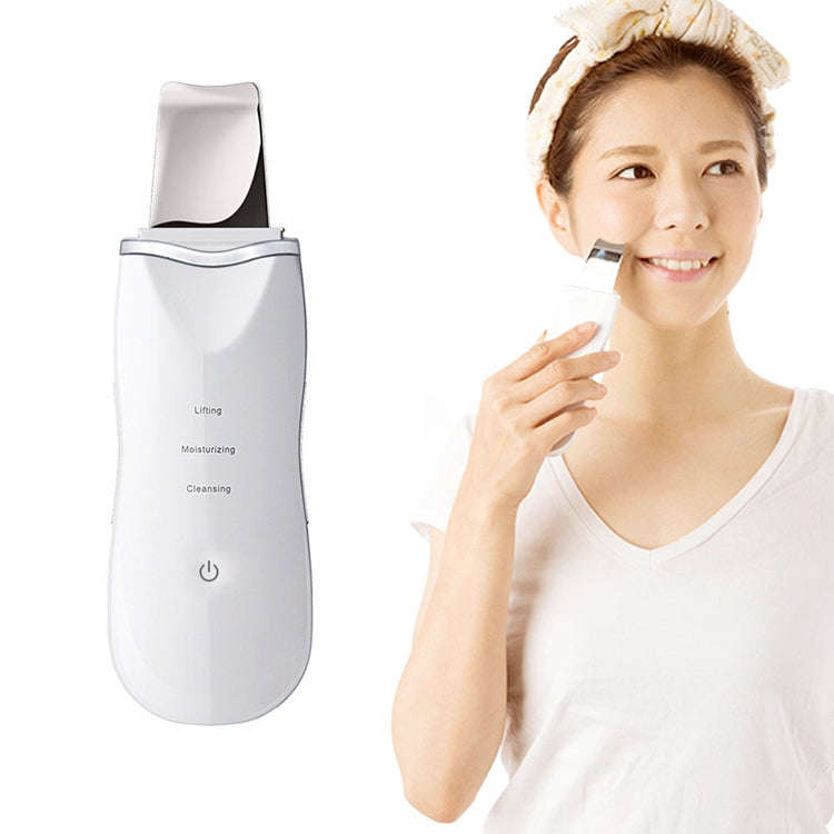 2W Ultrasonic Vibration Face Cleansing Machine Dead Skin Cleaner Scrubber Shovel Tool Face Beauty...