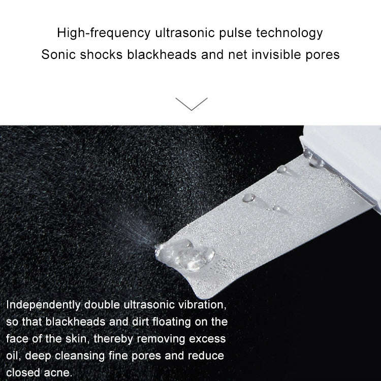 2W Ultrasonic Vibration Face Cleansing Machine Dead Skin Cleaner Scrubber Shovel Tool Face Beauty...