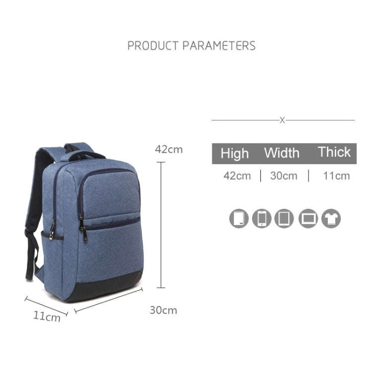 Universal Multi-Function Oxford Cloth Laptop Computer Shoulders Bag Business Backpack Students Ba...