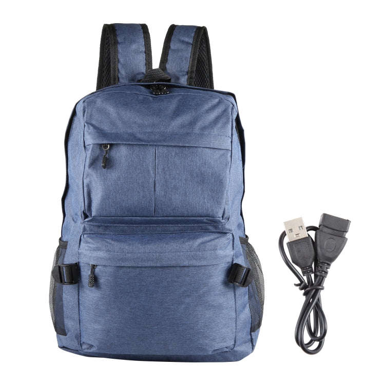 Universal Multi-Function Canvas Cloth Laptop Computer Shoulders Backpack Students Bag for 13-15 i...
