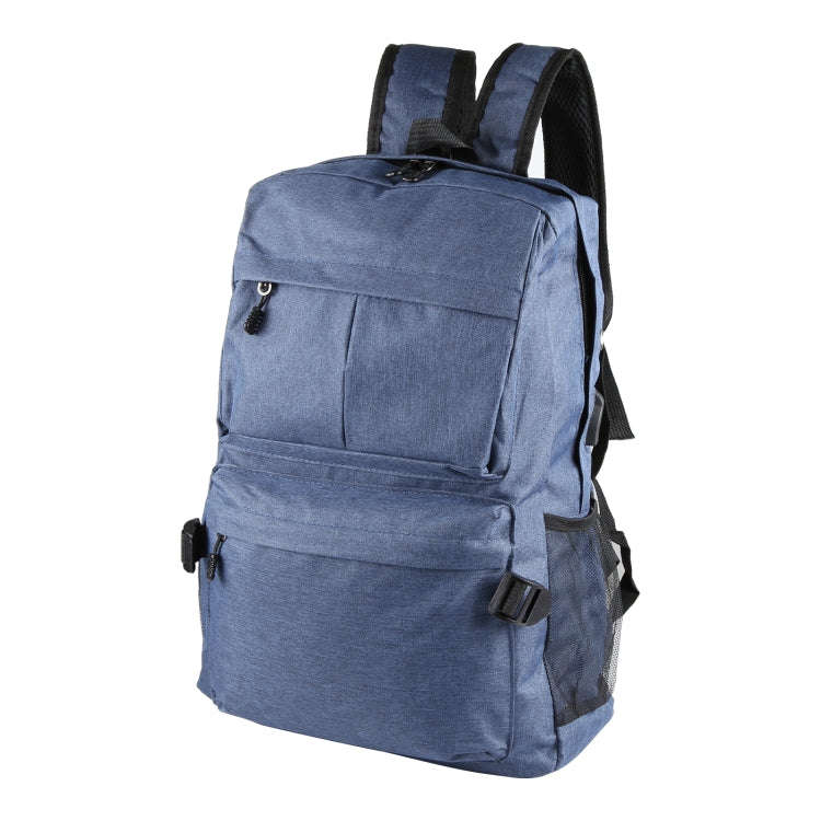 Universal Multi-Function Canvas Cloth Laptop Computer Shoulders Backpack Students Bag for 13-15 i...