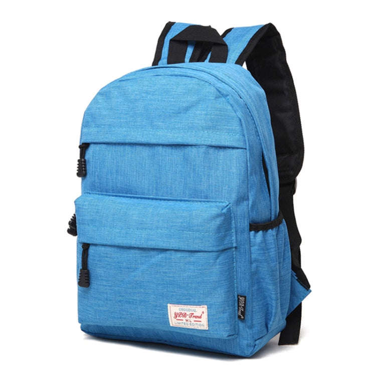 Universal Multi-Function Canvas Cloth Laptop Computer Shoulders Backpack Students Bag for 13-15 i...